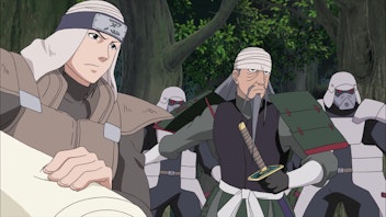 Naruto Shippuden Mifune gegen Hanzo