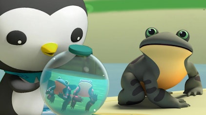 Die Oktonauten auf dem Festland Der einsame Frosch