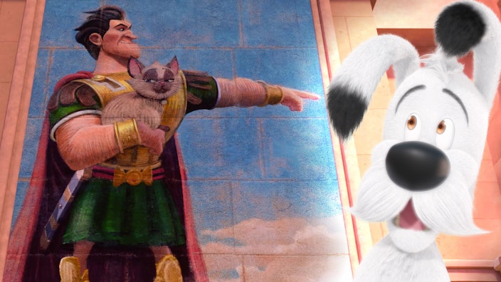 Idefix und die Unbeugsamen Das Mondschein-Bild