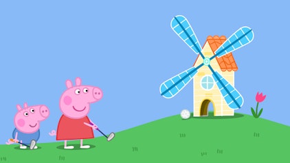 Peppa Pig Golfspielen