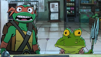 Die Abenteuer der Teenage Mutant Ninja Turtles Mikey geht's an