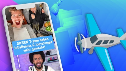 Hypezeit Shorts Diesen Traum haben JuliaBeautx & JoeysJungle wahr gemacht!