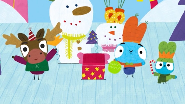 Brave Bunnies - Hasenbande unterwegs Fröhliches Schneejahr!