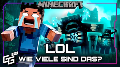 Minecraft Lachkick! Wie viele Warden denn noch? | Minecraft Folge 23