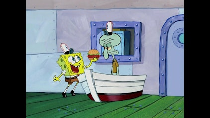 SpongeBob Schwammkopf Nur einen Bissen