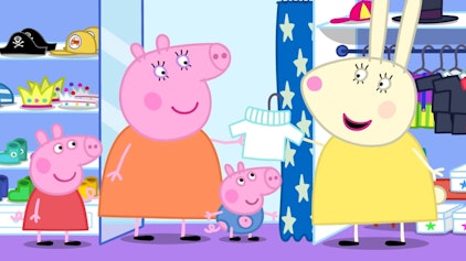 Peppa Pig Neue Anziehsachen für Schorsch