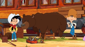 Kid Lucky Grizzlybären-Alarm