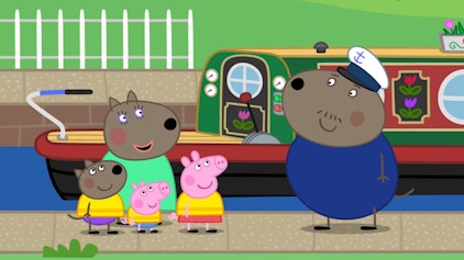 Peppa Pig Das Kanalboot
