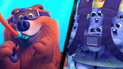 Grizzy & die Lemminge - Kurze Clips Tauchgang