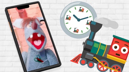 Woozle Shorts Auf die Bahn warten