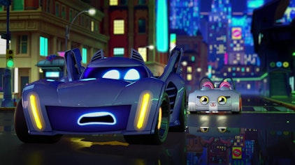 Batwheels Kitty auf Patrouille