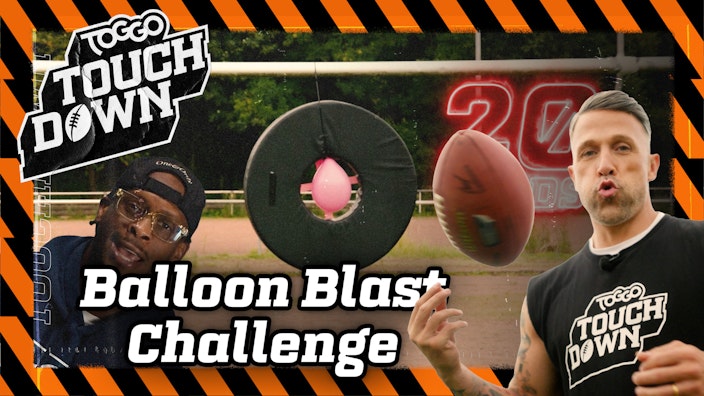 Inside TOGGO Touchdown EndBoss Challenge: Balloon Blast