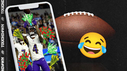 TOGGO Touchdown Shorts Blumen & Ronaldo