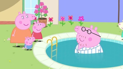 Peppa Pig Urlaub in der Sonne