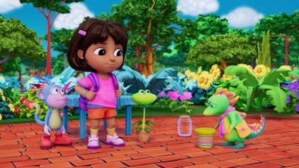 Dora Mampfi und die Wolkenblume