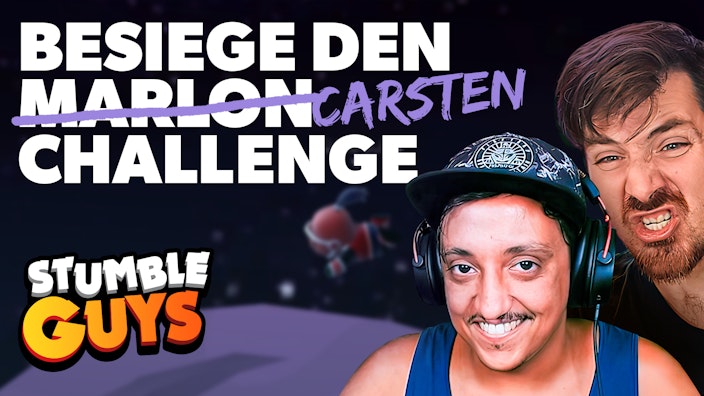 Komplett eskaliert Wer ist besser in Stumble Guys - Marlon vs. Carsten