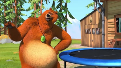 Grizzy & die Lemminge - Kurze Clips Das Trampolin