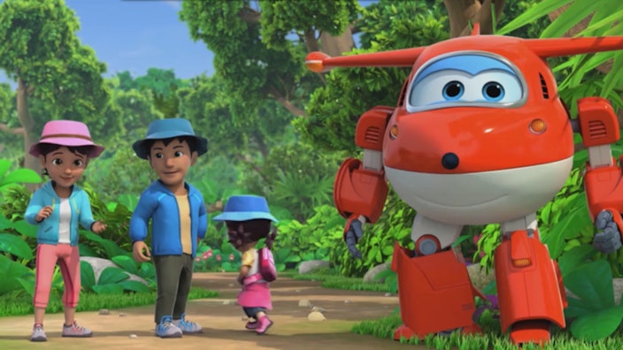 Super Wings Immer der Nase nach