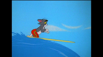 Tom und Jerry Tom der Supersurfer