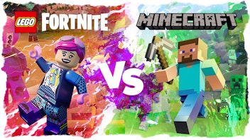 First Try Welches Game schmeckt besser? LEGO Fortnite VS Minecraft
