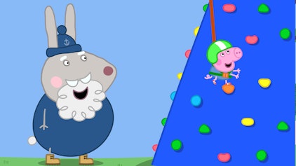 Peppa Pig Bergsteigen