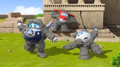 Super Wings Abenteuer in Athen