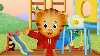 Der kleine Tiger Daniel Rutsche oder Schaukel? / Schildkröte oder Kaninchen?