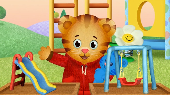 Der kleine Tiger Daniel Rutsche oder Schaukel? / Schildkröte oder Kaninchen?