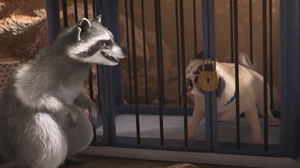 Mighty Mops Hinter Gittern