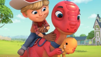 Dino Ranch Dino-Minis ganz groß