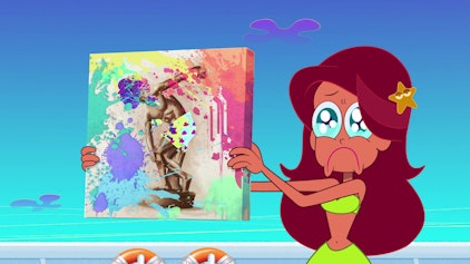 Zig & Sharko - Meerjungfrauen frisst man nicht! Malstunde mit Bernie