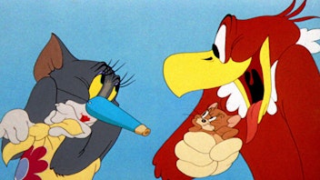 Tom und Jerry Tom kriegt einen seltenen Vogel