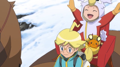 Pokémon - Die TV-Serie: XY - Erkundungen in Kalos Durch den Schnee und über den Berg!