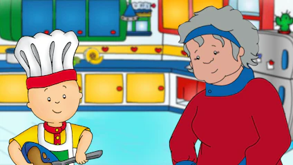 Caillou Kochen mit Caillou