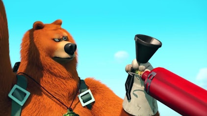 Grizzy & die Lemminge - Kurze Clips Die Vulkanbeherrscher