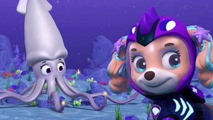 PAW Patrol - Kurze Clips Angriff des Riesen-Kalmars