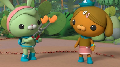 Die Oktonauten auf dem Festland Die Feuerameisen