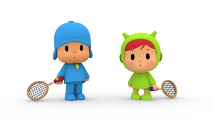 Pocoyo Toller Schuss!