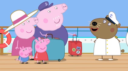 Peppa Pig Ferien auf dem Kreuzfahrtschiff