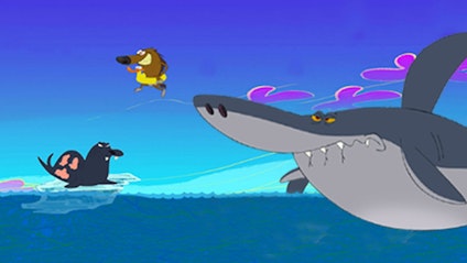 Zig & Sharko Das Rennen