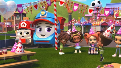 Mighty Express - Superschnelle Zugfreunde Eisenbahnromantik