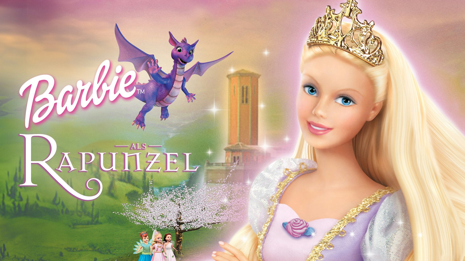 Barbie als Rapunzel