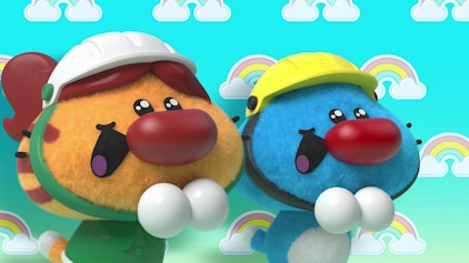 Oggy Oggy Der Puzzle-Regenbogen