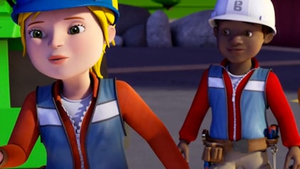 Bob der Baumeister Baggi allein zu Haus