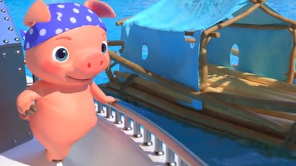 CoComelon Schweinchen auf See