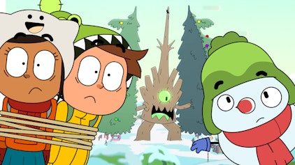 Voll zu spät! Ein Freund aus Schnee