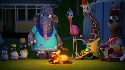 Zacki und die Zoobande Camper mit Löwenmut