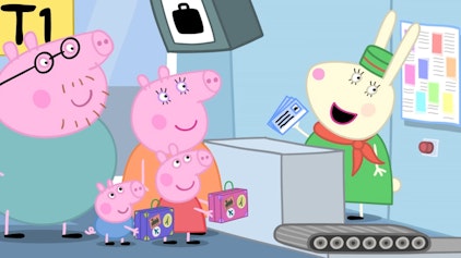 Peppa Pig In den Urlaub fliegen