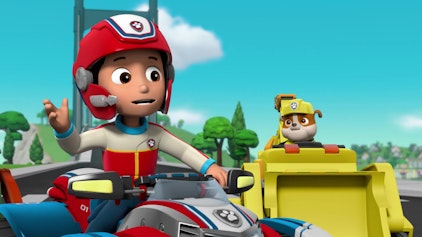 PAW Patrol - Helfer auf vier Pfoten Frisbee außer Kontrolle