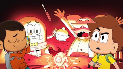 Voll zu spät! Der Roboter